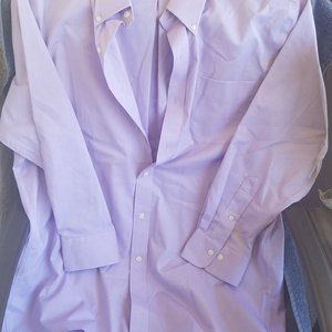 Ralph Lauren Slim Fit Dress Shirt Size 17.5 Purple